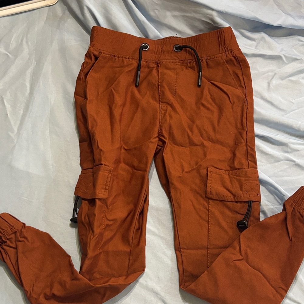 Kids Rust Cargo Pants